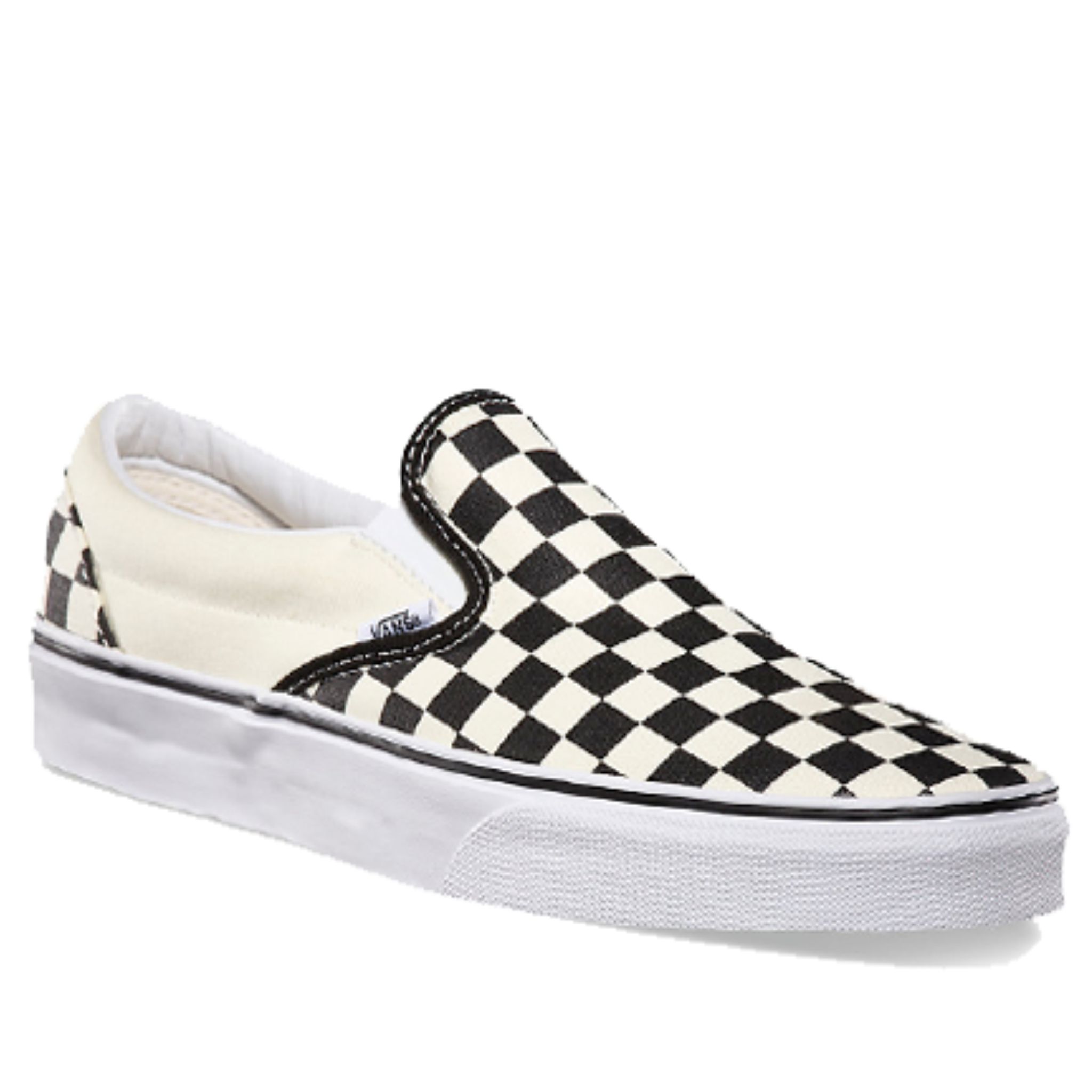 Apple and 2025 white checkered vans