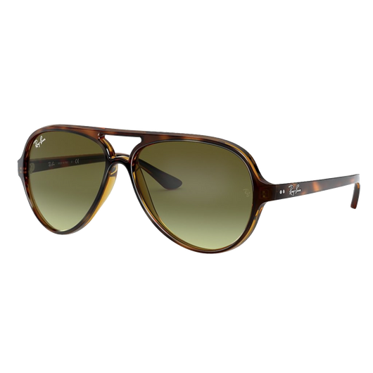 RAYBAN - CATS 5000 | Light Havana w/ Green Gradient - The Cabana