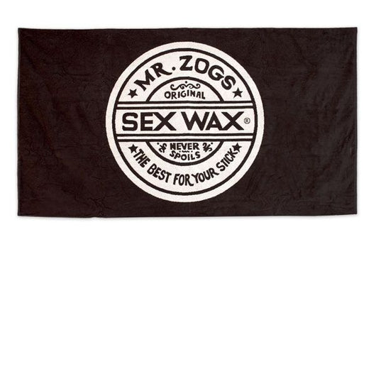 SEX WAX - TOWEL | BLACK
