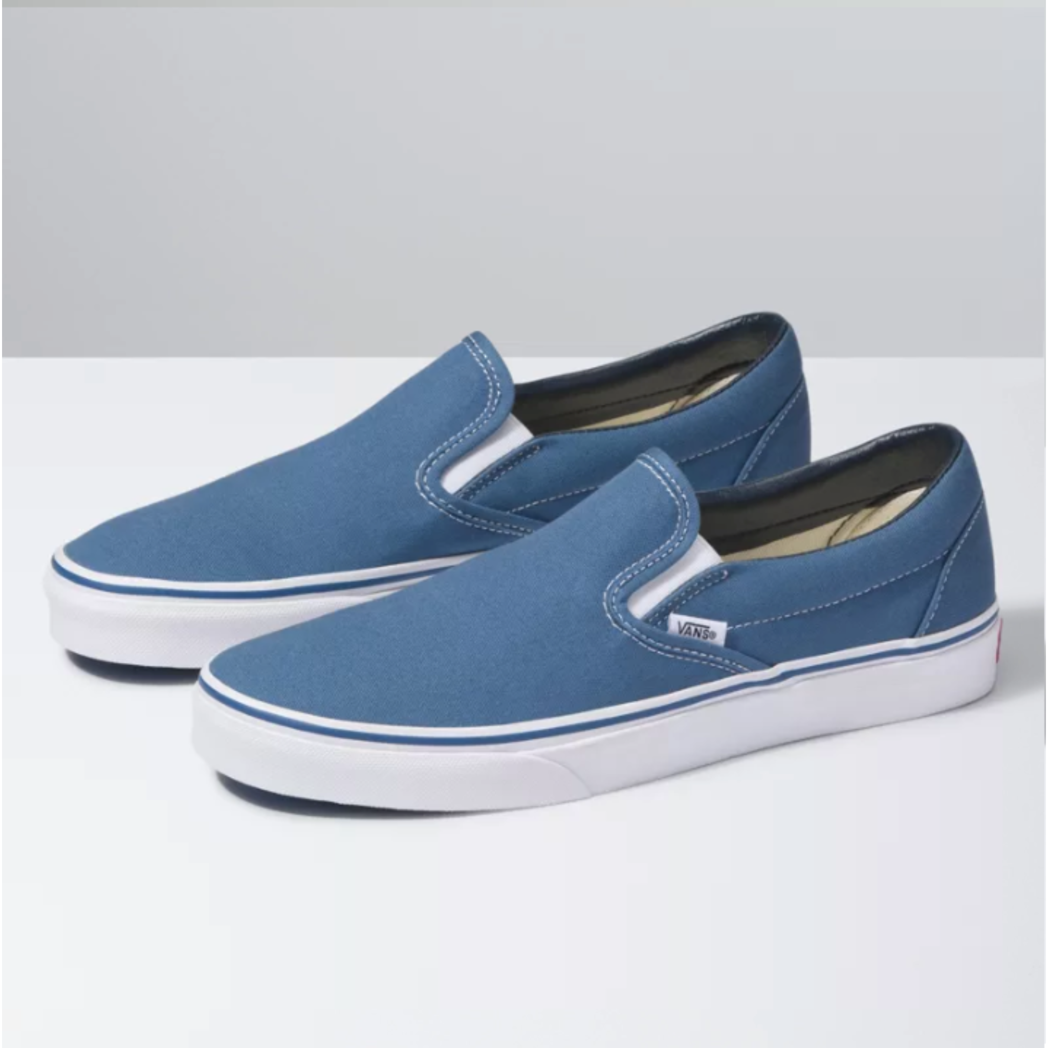 Navy van slip ons best sale